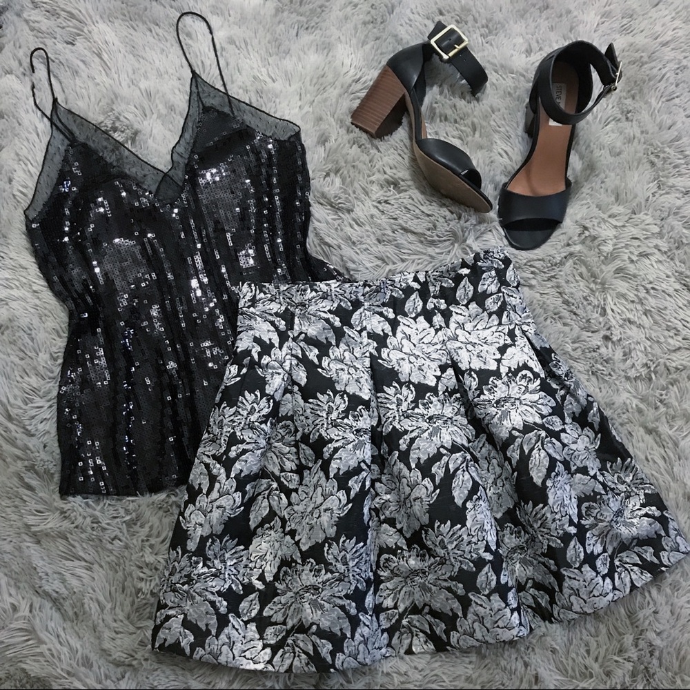 NWT free people sequins tank ✨ - Picture 2 of 4